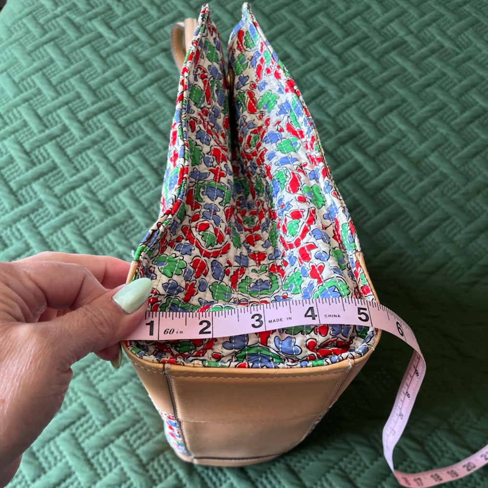 Tory Burch Tan Tote Bag with Structured Design - Picture 6 of 8